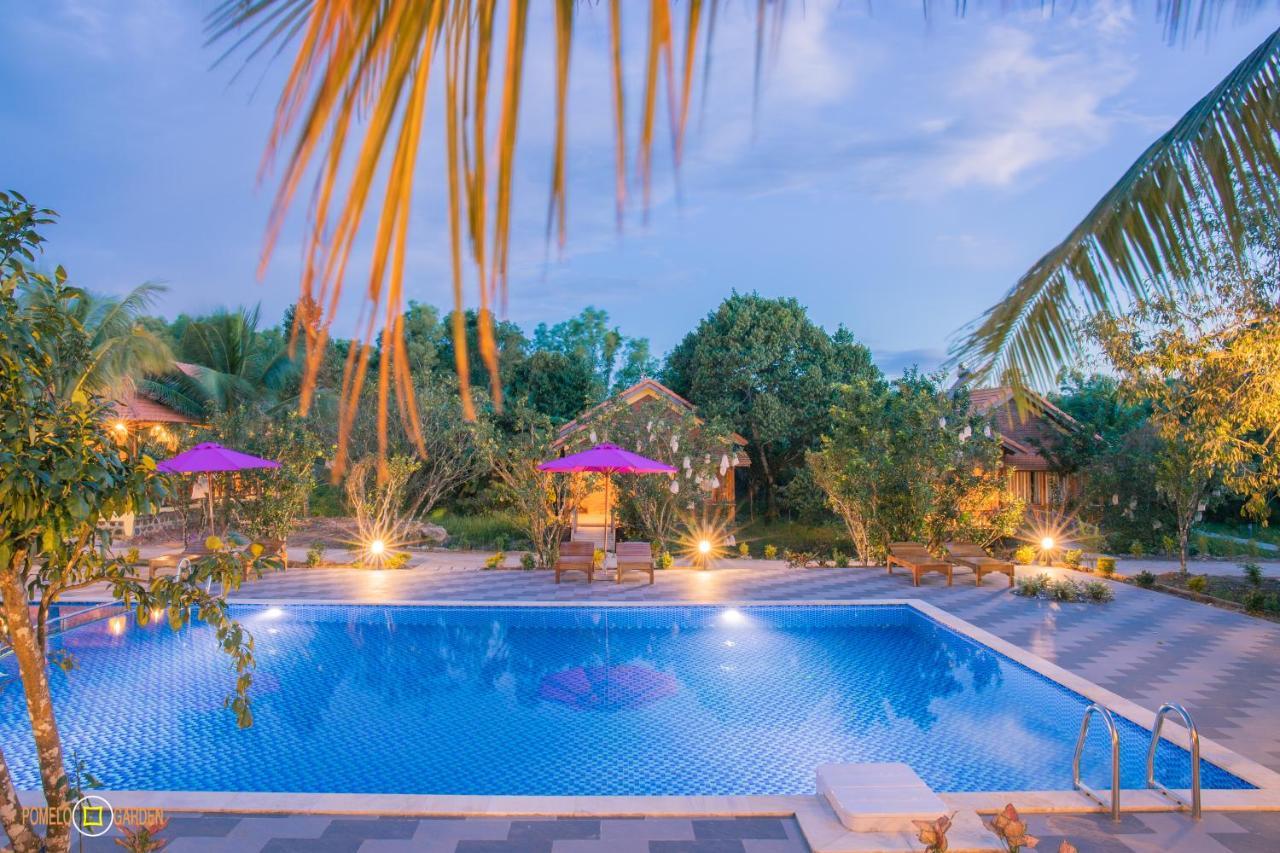 Apartamento Phu Quoc Pomelo Garden Exterior foto